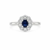 Anello Moraglione Donna in Oro Zaffiro ZOZ34-01